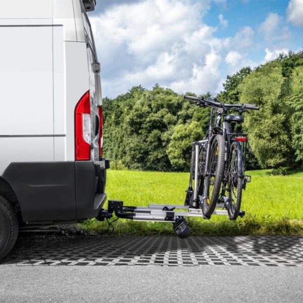 Porte-vélos pour 2 vélos spécial fourgon Eufab