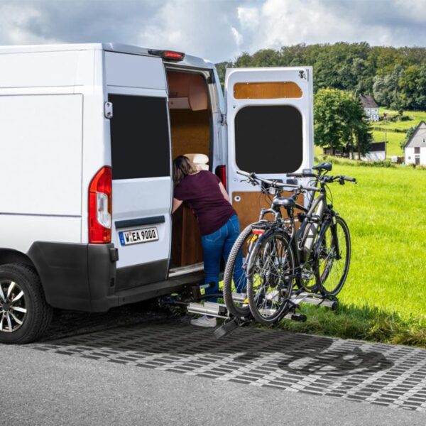 Porte-vélos pour 2 vélos spécial fourgon Eufab