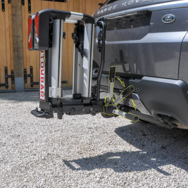 Porte vélo modèle Y repliable 2 vélos GDW