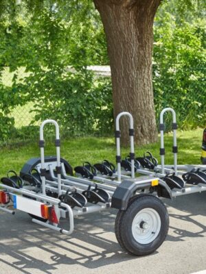 Remorque porte 6 vélos Mottez