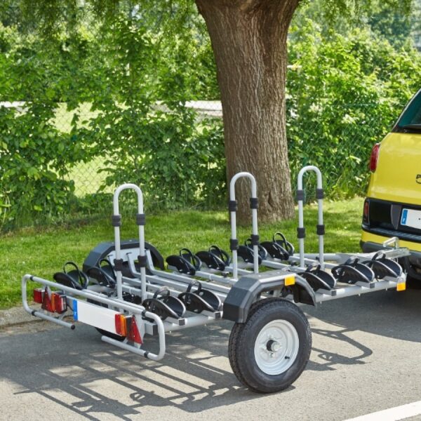 Remorque porte 6 vélos Mottez
