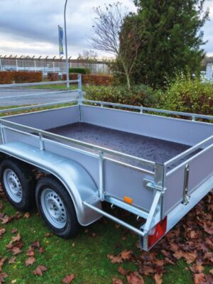 Remorque R252 grise BW Trailers (l=150cm)