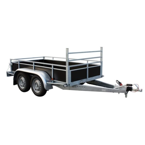 Remorque R252 marron freinée BW Trailers
