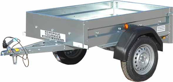 Bagagères Remorque bagagère AB151, remorque remorque voiture
