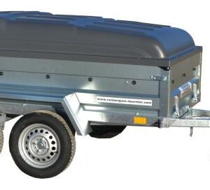 Bagagères Remorque bagagère AB242 avec capot, remorque remorque voiture