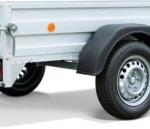 Plateaux roues extérieures ridelles alu REMORQUE TLAL2515-75, remorque Plateaux